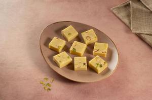 Khoya Pista Badam Burfi