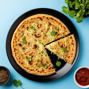 Cabbage Paratha (Tawa)