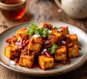 Paneer chilli dry