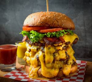 Chik buk chicken burger