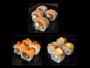 3 in 1 Sushi Box - Non Veg (12 Pcs)