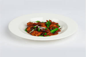 Pan Tossed Devil's Bhetki Fish