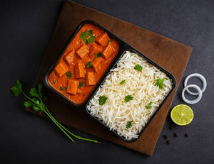 Paneer Tikka Curry - RICE Meal