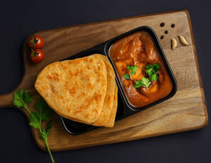 Homely Chicken Curry - PARATHA Meal