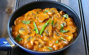 Mushroom Paneer