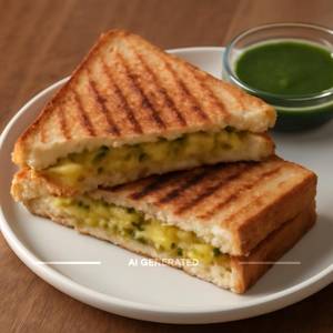 Aloo Mutter Sandwich