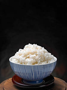 White Rice With Curd And Pickle -papad