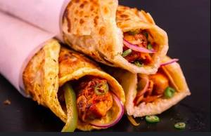 Egg chicken roll