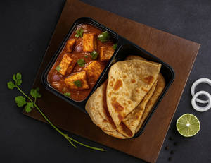 Weekend Paneer Curry - PARATHA Meal