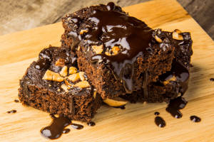 Brownie Pastry with Dry Fruit