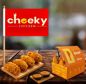 Hot Shot Chicken Wings (4 Pcs)