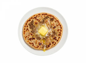 Tawa Mutton Keema Parantha