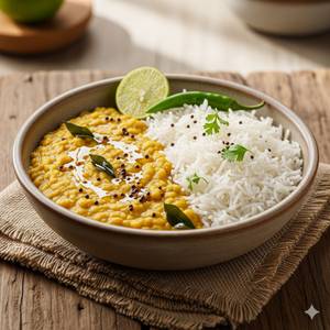 Dal + Rice Bowl