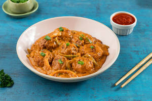 Wheat Veg. Gravy Momos