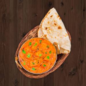1 Butter Paneer Masala [250Ml] With 4 Butter Tandoori Roti
