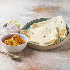 Hyderabadi Chaap with Rumali Roti