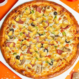Sweet corn pizza 6 inches