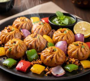 Tandoori Achari Momos 