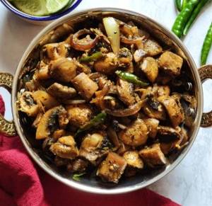 Mushroom Dry Fry