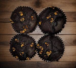 Chocolate Whole Wheat Muffins Set Of 4