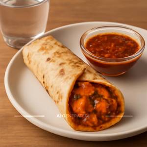 Aloo Schezwan wrap [Regular]