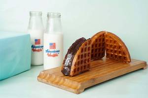 Belgian Chocolate Dark Waffle
