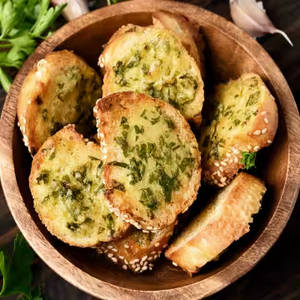 garlic bread with butter 