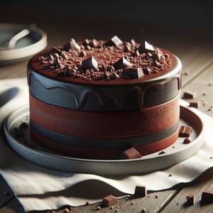 Eggless chocolate cake 450 g