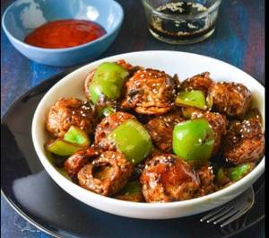 Mushroom Chilli