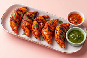 Chicken Tandoori Momos Steam