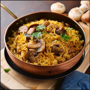 Mushroom Biryani