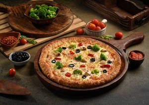 Funghi Paprika Pizza