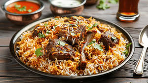 Mutton Biryani Combo [Serves 2]