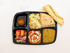 Yellow Dal Thali