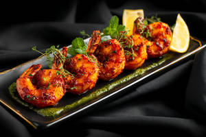 Etti/prawns Tikka