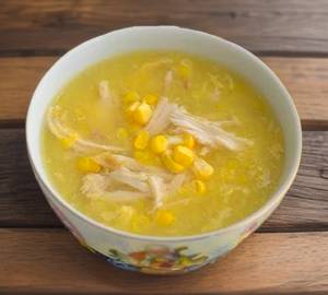 Chicken sweet corn soup