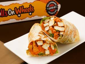 Spicy Paneer Shawarma