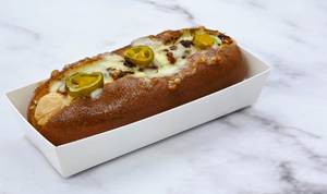 Korean Spicy Chicken Hot Dog