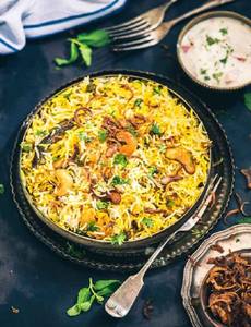Authentic Veg Dum Biryani