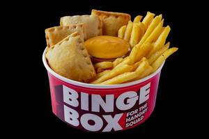 Binge Box - Pizza Puff (4pcs) + Fries (M) + Dip