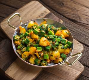 Aloo Bhindi Fry