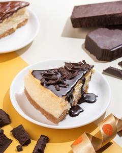 Dark Chocolate Baked Cheesecake