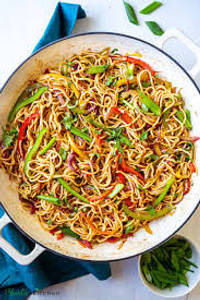 Veg Street Style Noodles