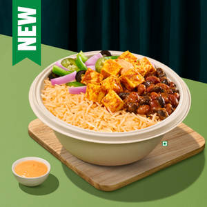 Paneer Tikka Rice Bowl (Chipotle/Biryani Sauce)