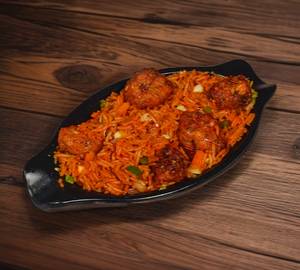 Veg Manchurian Fried Rice