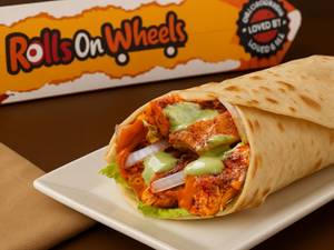 Spicy Chipotle Chicken Kathi Roll