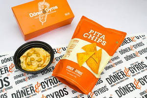 Pita Chips With Hummus