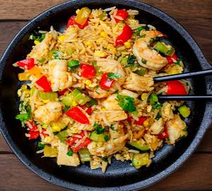 Chicken fried rice basmati