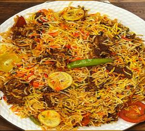 Chicken fry biryani full