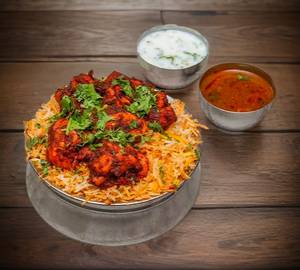 Chicken fry biryani